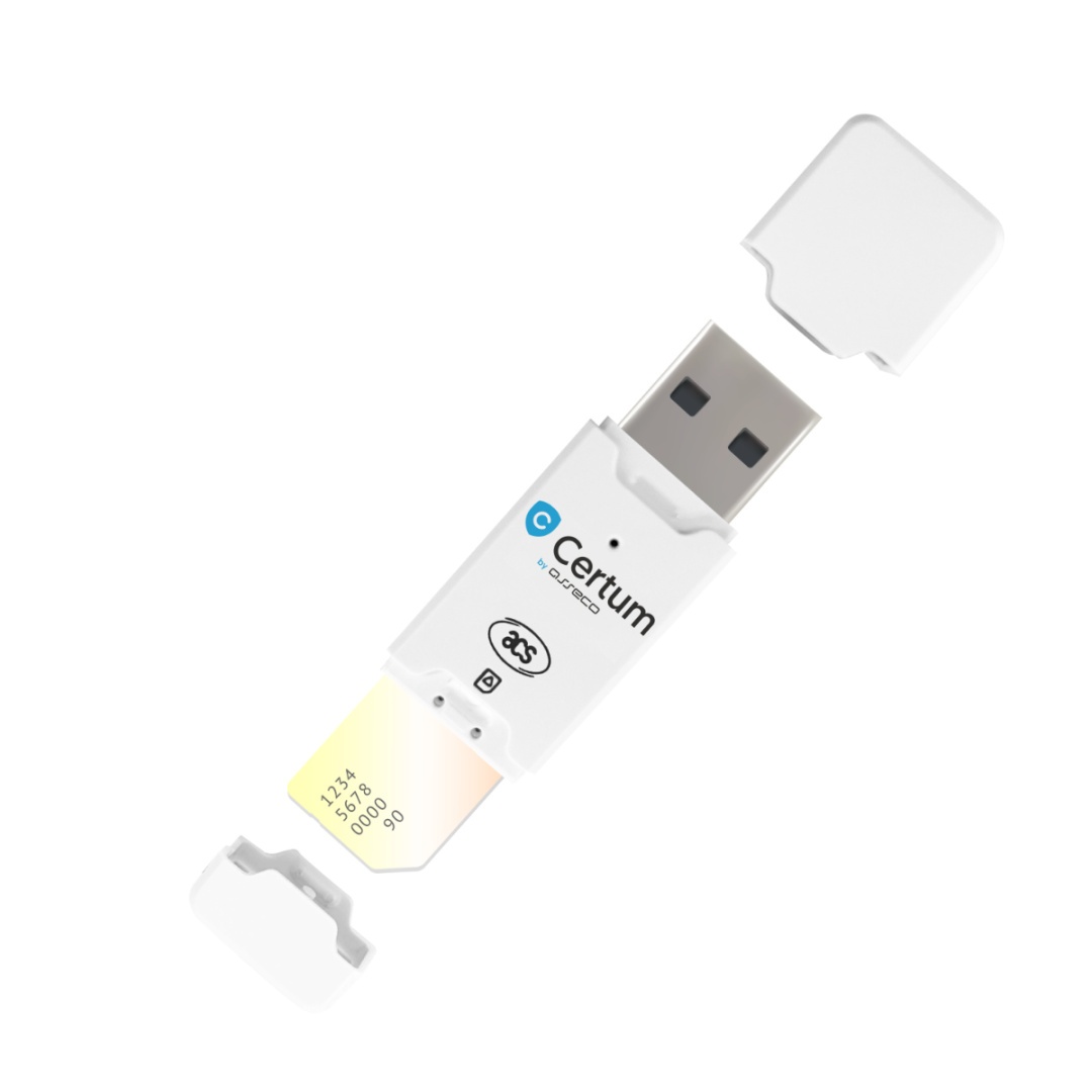 Podpis elektroniczny w zestawie z kartą i czytnikiem Certum Mini ...